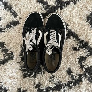 Black suede vans
